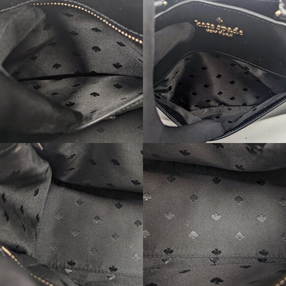 KATE SPADE Black Saffiano Leather medium sized shoulder bag - Picture 10 of 13